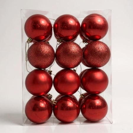 Globuri de Craciun 24pcs, 7cm 25M 1-5 [1]