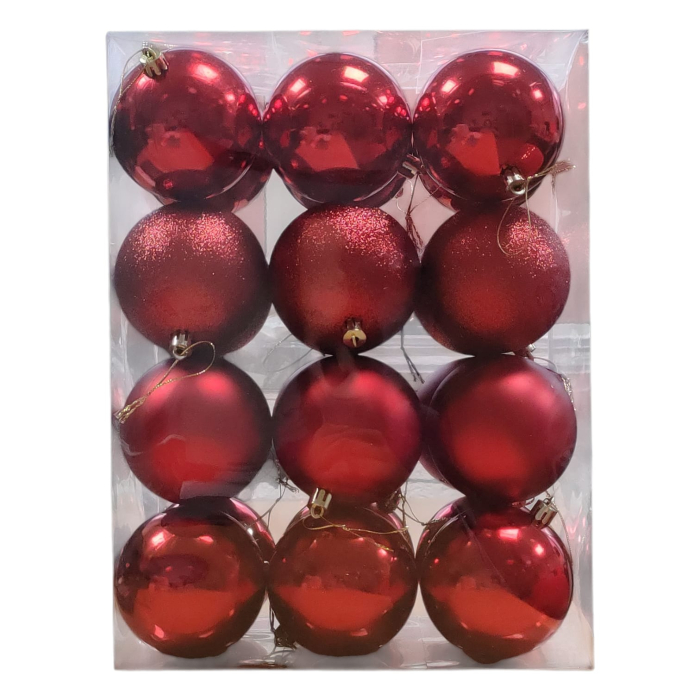 Globuri de Craciun 24pcs, 8cm 25M 1-6 [1]