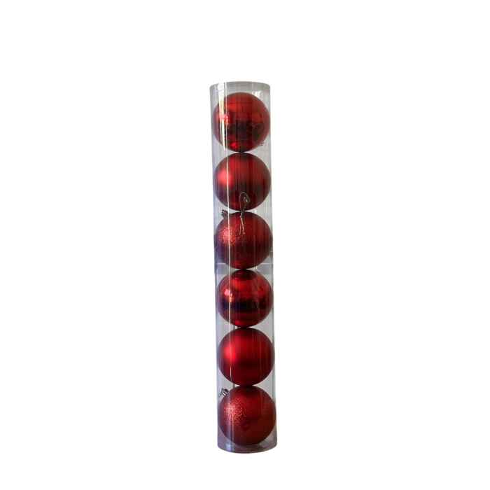 Globuri de Craciun 6pcs, 10cm 25M 1-39 [1]