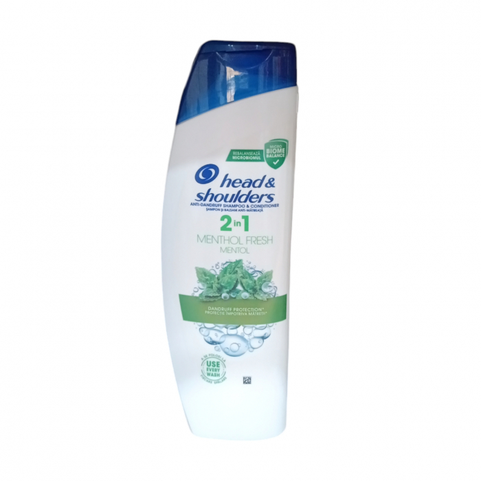 H&S SAMPON 330ml absolut 2in1 menthol [1]