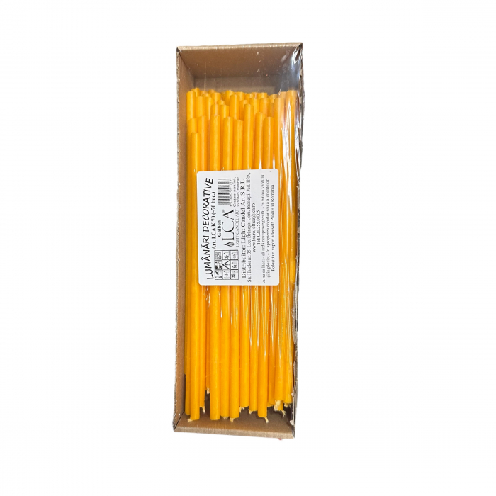 LUMANARE K70 GALBEN [1]