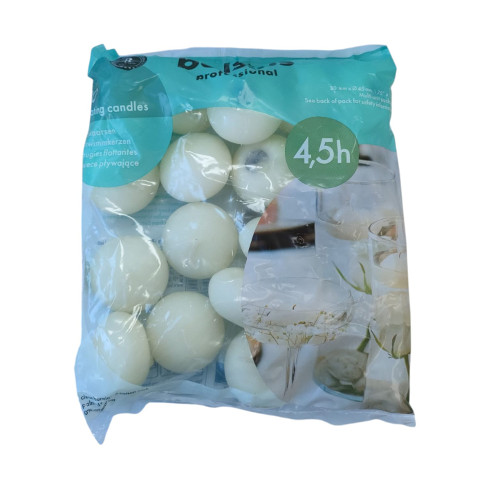 LUMANARI PLUTITOARE CREM 20BUC [1]