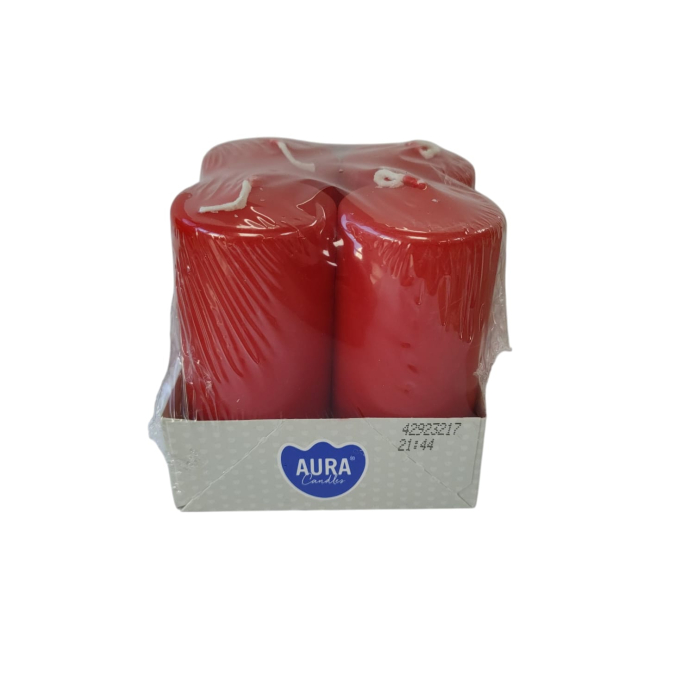 LUMANARI STALP A4 ROSU 4 BUC 80-030 [1]