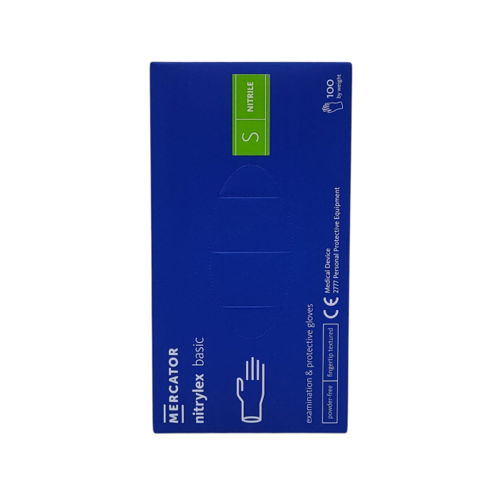 MANUSI NITRIL ALBASTRE S(100buc) [1]