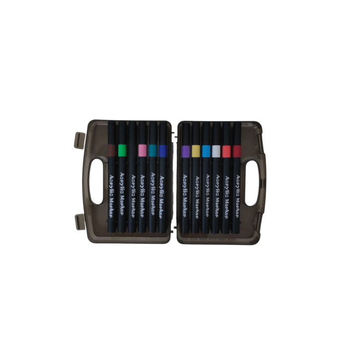 Marker acrylic, set 12 piese 25J 27-22 [2]