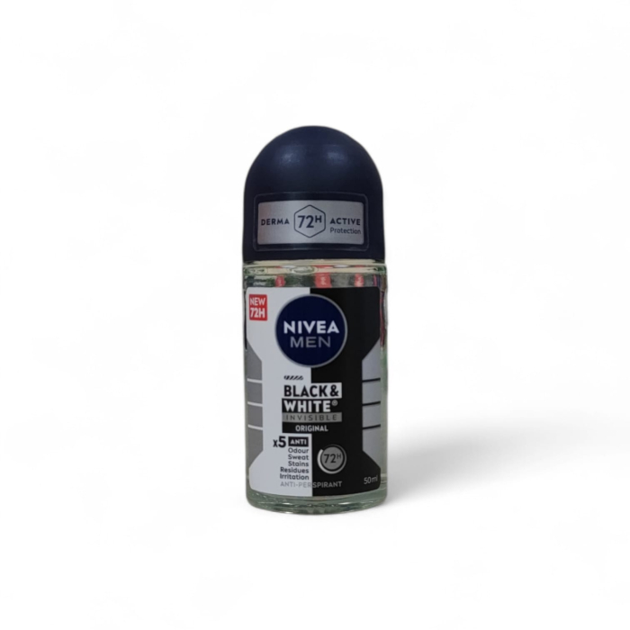 NIVEA ROLL-ON 50ML MEN B&W ORIGINAL [1]