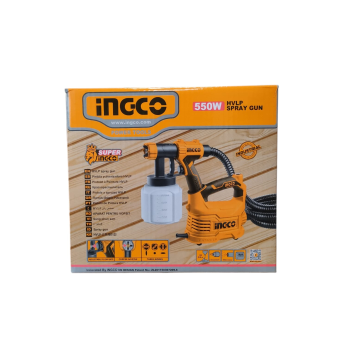 PISTOL ELECTRIC CU COMPRESOR PTR.VOPSIT 450W SPG5008 [2]