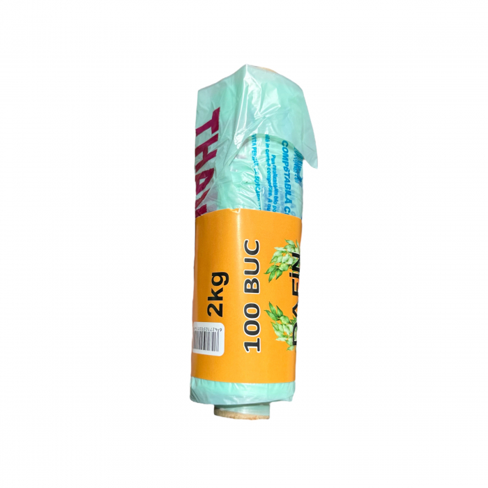 PUNGA BIODEGR.2KG ROLA 100BUC. [1]