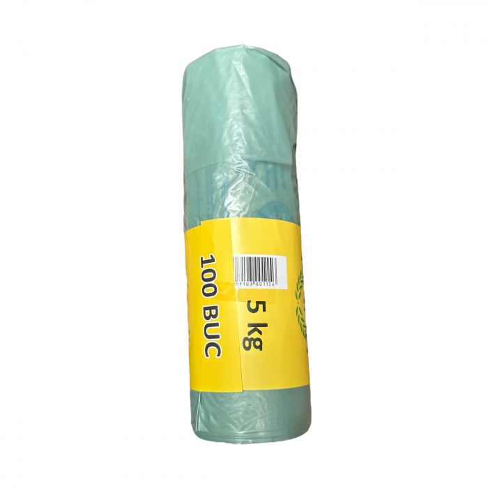 PUNGA BIODEGR.5KG ROLA 100BUC. [1]