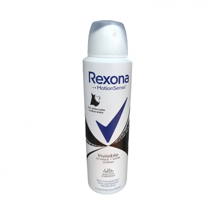 REXONA DEO 150ML WOM INVISIBLE B&W [1]