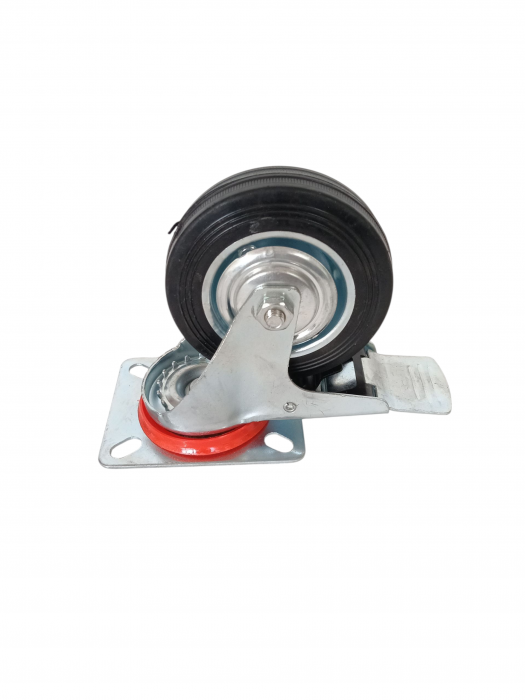 Roata pivotanta cu frana, 100mm 24D-9--16 [1]