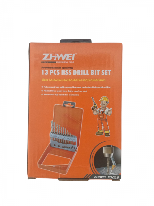 Set 13 pcs burghie metal HSS 24D 41-2 [1]