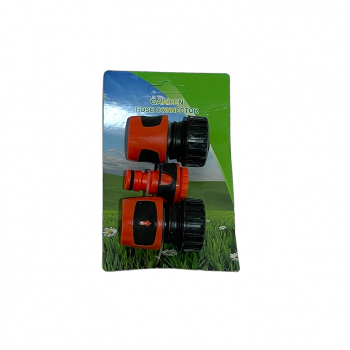 Set 3 conectori pt. furtun 3/4, profi 6.9 [1]