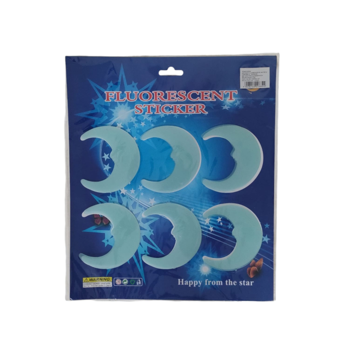 Set 6 stickere fluorescente 24D  34-13 [4]