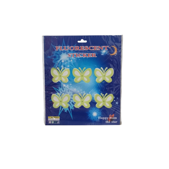 Set 6 stickere fluorescente 24D  34-13 [2]