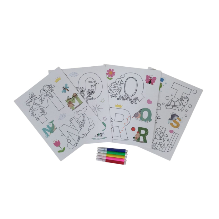 Set fise de colorat+ carioca 5 piese 25M 20-8 [2]