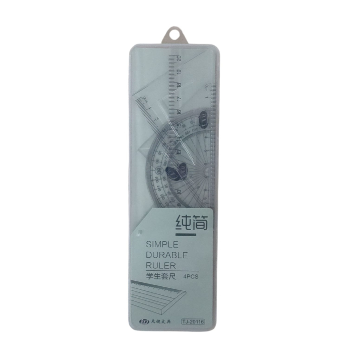 Set geometrie 4 piese 25M  16-4 [1]
