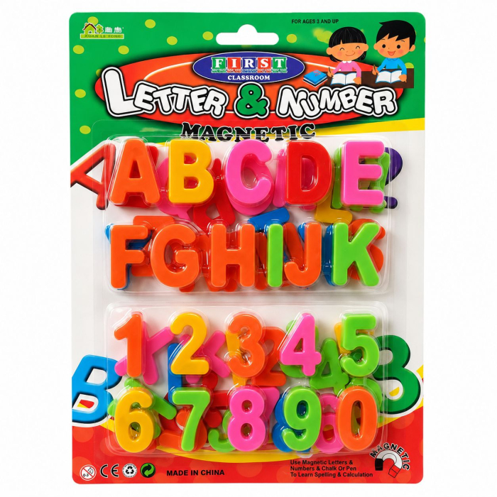 Set literele si cifre magnetice 26M 10-10 [2]