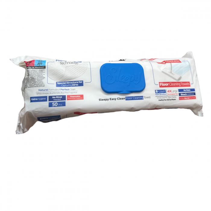 SLEEPY EASY CLEAN Lavete umede BLEACH(50buc) [1]