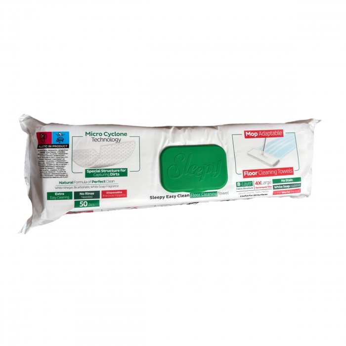 SLEEPY EASY CLEAN Lavete umede WHITE(50buc) [1]