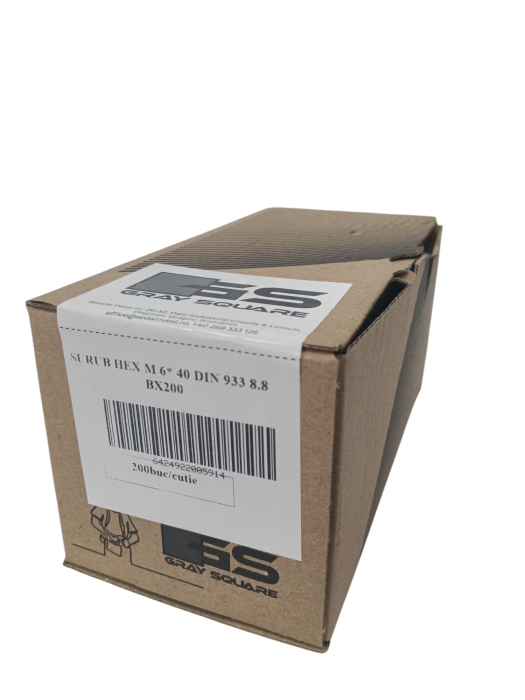 SURUB HEX 6X40 DIN 933 8.8(200BUC) [1]