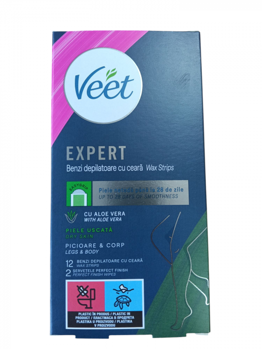 VEET BENZI DEPILATOARE CORP 12BUC ALOE [1]