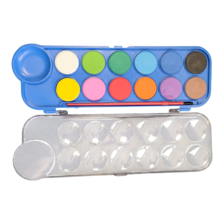 PAPETARIE - Acuarele set 12 culori 26M7-8