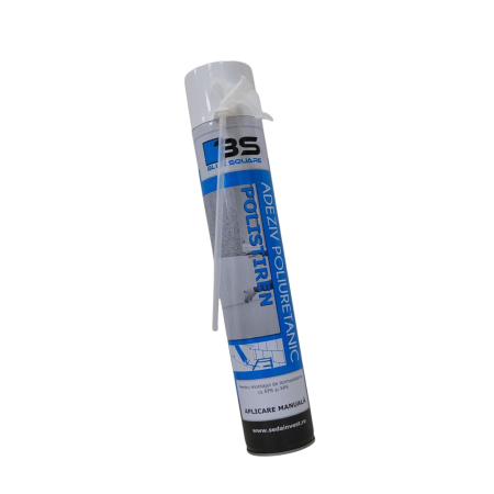 SILICON, SPUME - ADEZIV POLIUR.POLISTIREN PAI 750ml BS