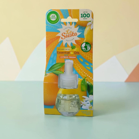CURATENIE SI INTRETINEREA CASEI - AIR WICK ODORIZANT REZ. ELECTRICA 19ML CITRUS FRESH