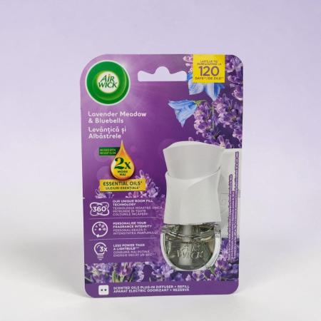 PRODUSE CURATENIE UNIVERSALE - AIR WICK ODORIZANT APARAT EL+REZ 19ML LAVANDA