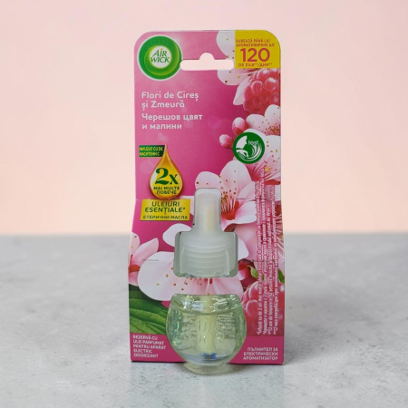 PRODUSE CURATENIE UNIVERSALE - AIR WICK ODORIZANT REZ. ELECTRICA 19ML FLORI CIRES&ZMEURA*6