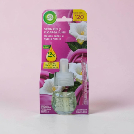 PRODUSE CURATENIE UNIVERSALE - AIR WICK ODORIZANT REZ. ELECTRICA 19ML SATIN&MOON LILY