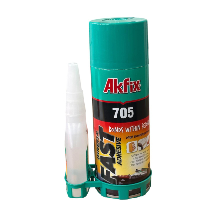 SILICON, SPUME - AKFIX 705 ADEZIV ULTRA RAPID BICOMPONENT (GW.100GR+400ML) (24
