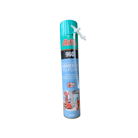 SILICON, SPUME - AKFIX 960 SPUMA ADEZIV PU PENTRU PAI 750ML (GW.850) 4S (12)