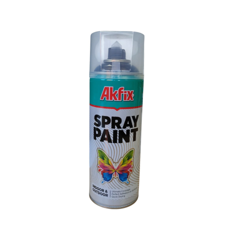 Import - AKFIX VOPSEA SPRAY NEGRU LUCIOS RAL9005 400ML GW.380GR (6)