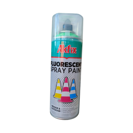 Import - AKFIX VOPSEA SPRAY VERDE FLUORESCENT 400ML GW.380GR (6)