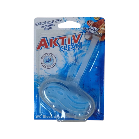 SOLUTII WC - AKTIV CLEAN 40G ODORIZANT WC BLOCK ocean