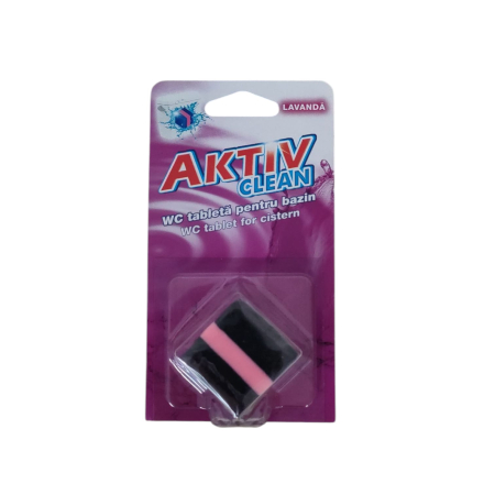 SOLUTII WC - AKTIV CLEAN TABLETA PT REZERVOR WC 50G lavanda