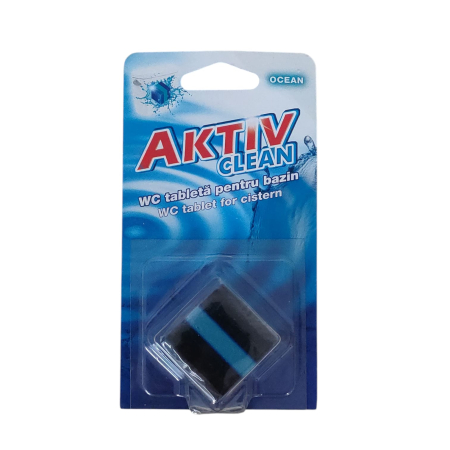SOLUTII WC - AKTIV CLEAN TABLETA PT REZERVOR WC 50G ocean