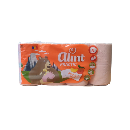 HARTIE IGIENICA - ALINT PRACTIC PEACH COLOR 3STR.8 ROLE