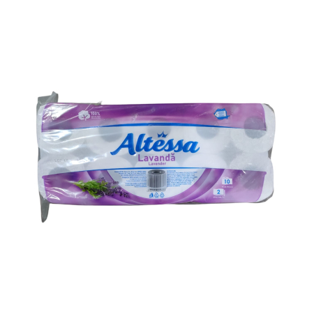 HARTIE IGIENICA - ALTESSA  LAVANDA 2 STR/10ROLE