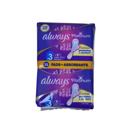 SCUTECE SI TAMPOANE - ALWAYS DUO PLATINUM NIGHT (12)