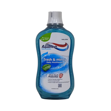 IGIENA ORALA - AQUAFRESH APA DE GURA 500ML FRESH&MINTY