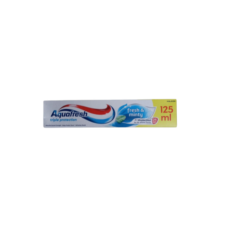 IGIENA ORALA - AQUAFRESH PASTA DINTI 125ML ACTIVE FRESH&MINTY