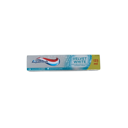 IGIENA ORALA - AQUAFRESH PASTA DINTI 125ML VELVET WHITE