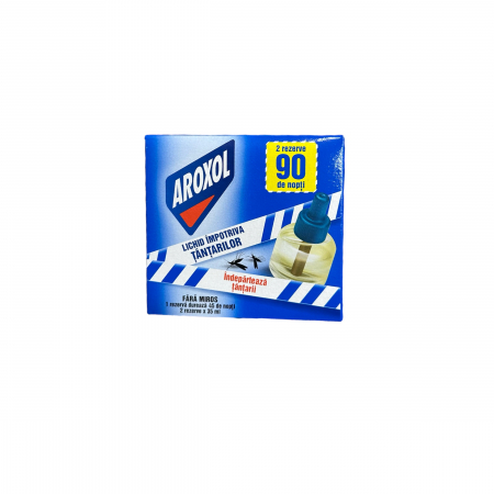 INSECTICIDE SI RATICIDE - AROXOL rezerva lichida set (2*45 nopti)