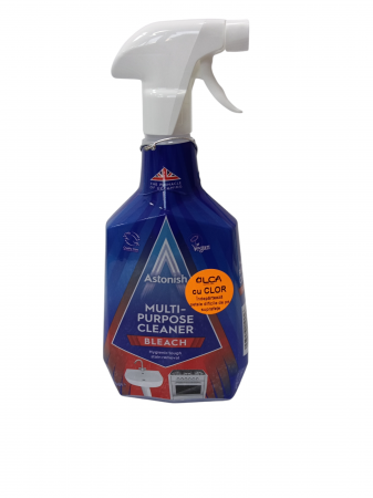 CURATENIE SI INTRETINEREA CASEI - ASTONISH solutie cu inalbitor 750ml