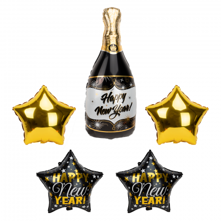JUCARII SI ACCESORII PETRECERE - BALOANE FOLIE 26.3-happy new year