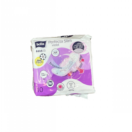 INGRIJIRE PERSONALA - BELLA 10buc ABSORBANTE violet