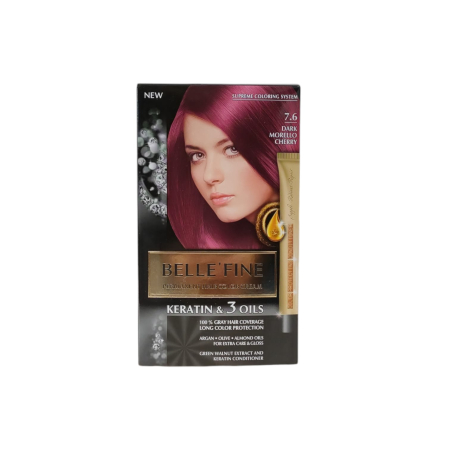 VOPSEA PAR, TRATAMENTE,FIXATIVE - BELLE FINE VOPSEA PAR NR 7.6